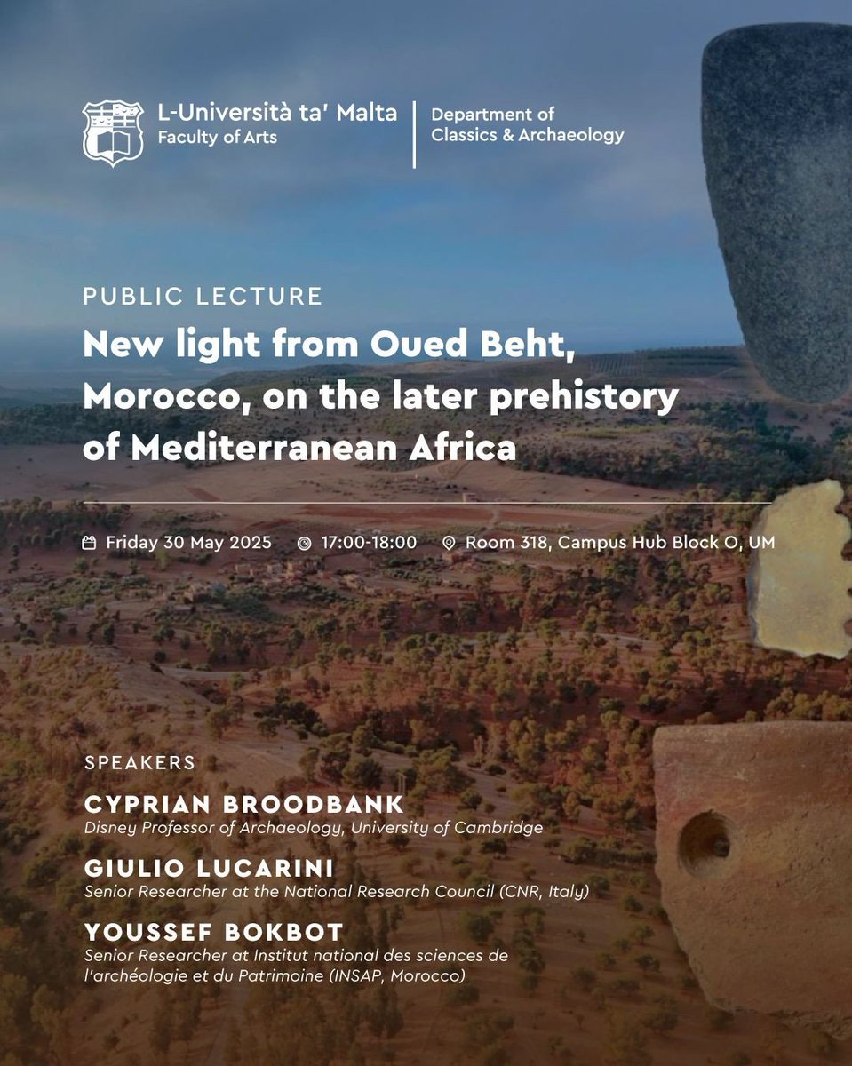 Public lecture we are hosting at the end of the month, bound to be great.