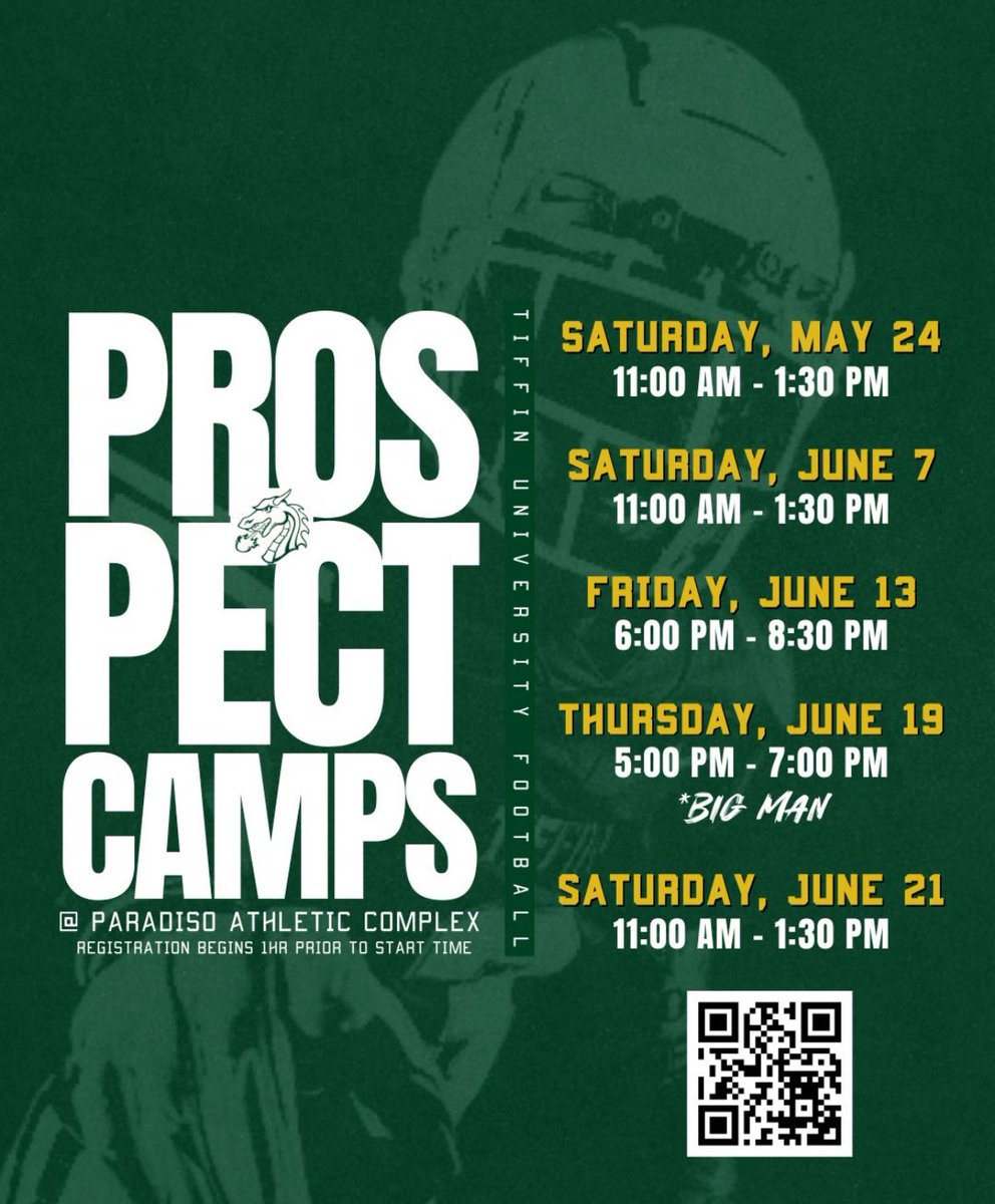 COREY BOBBS (@bobbscorey) on Twitter photo Thank you coach Armstrong for the camp invite!! Can’t wait to compete!!
<a href="/Coach_Ekkens/">Brett Ekkens</a> <a href="/TUDragonFB/">Tiffin University Football</a>
<a href="/CoachSibb/">Tyler Sibbersen</a> <a href="/ClayCoachO/">Dave Ostrander</a> <a href="/CoachSchreibs81/">Charlie</a> <a href="/jbes148/">Jim Besgrove</a> <a href="/CHS_EaglesFB/">Clay Eagles Football</a> Thank you coach Armstrong for the camp invite!! Can’t wait to compete!!
<a href="/Coach_Ekkens/">Brett Ekkens</a> <a href="/TUDragonFB/">Tiffin University Football</a>
<a href="/CoachSibb/">Tyler Sibbersen</a> <a href="/ClayCoachO/">Dave Ostrander</a> <a href="/CoachSchreibs81/">Charlie</a> <a href="/jbes148/">Jim Besgrove</a> <a href="/CHS_EaglesFB/">Clay Eagles Football</a>