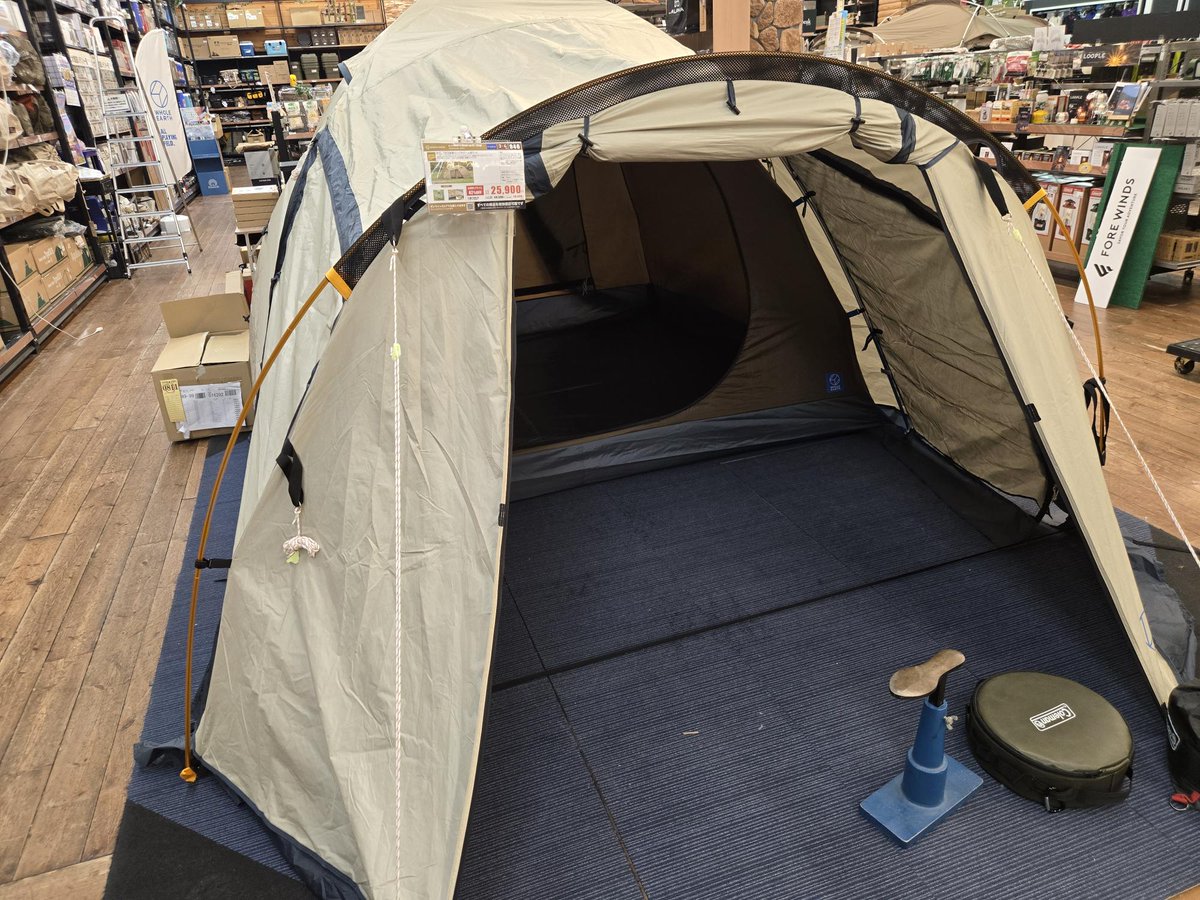 今だけお得なチャンス🏕️／ 設営簡単＆収納コンパクトで大人気の