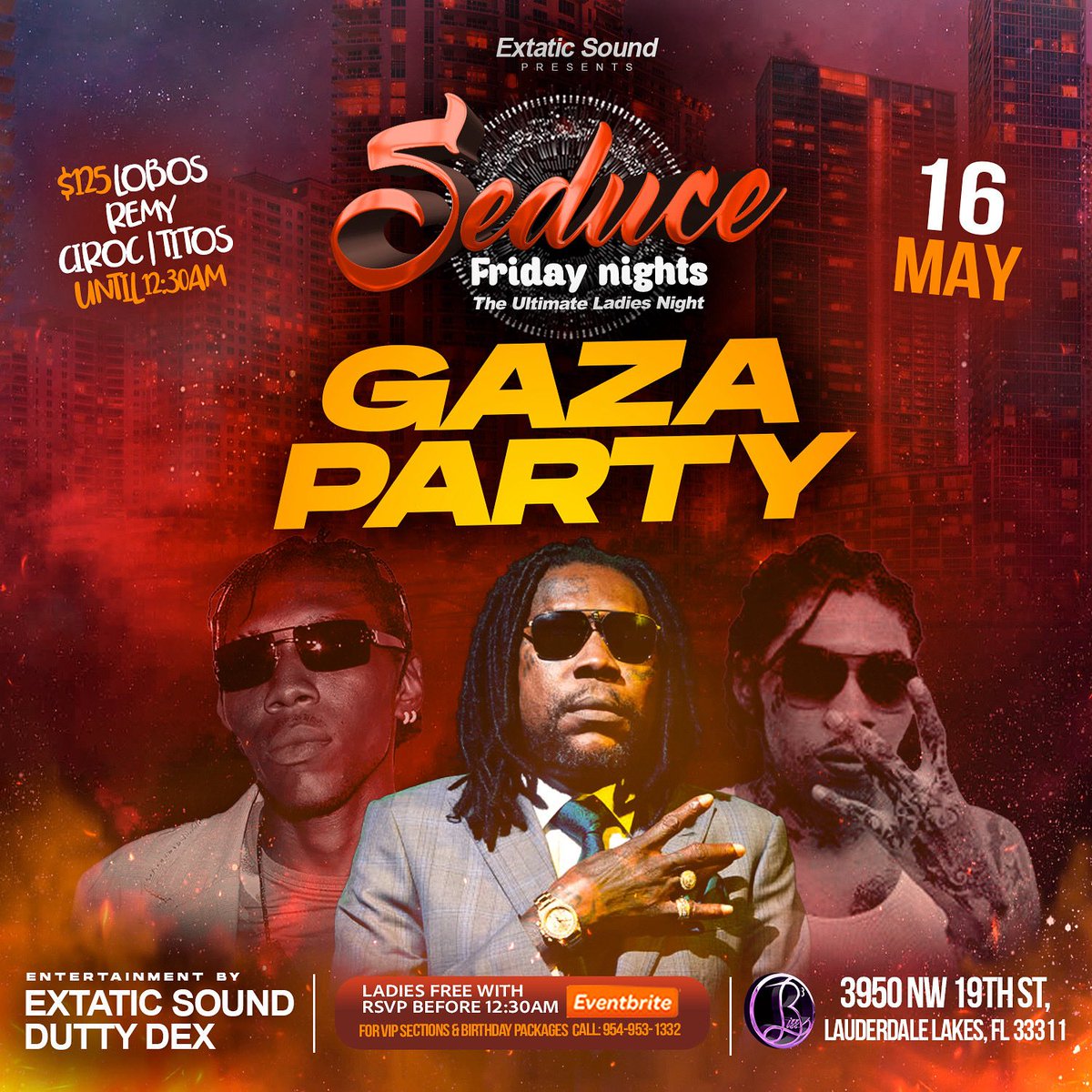 Yuh nuh see seh a gaza pawty 🔥🔥 #SeduceonFriday