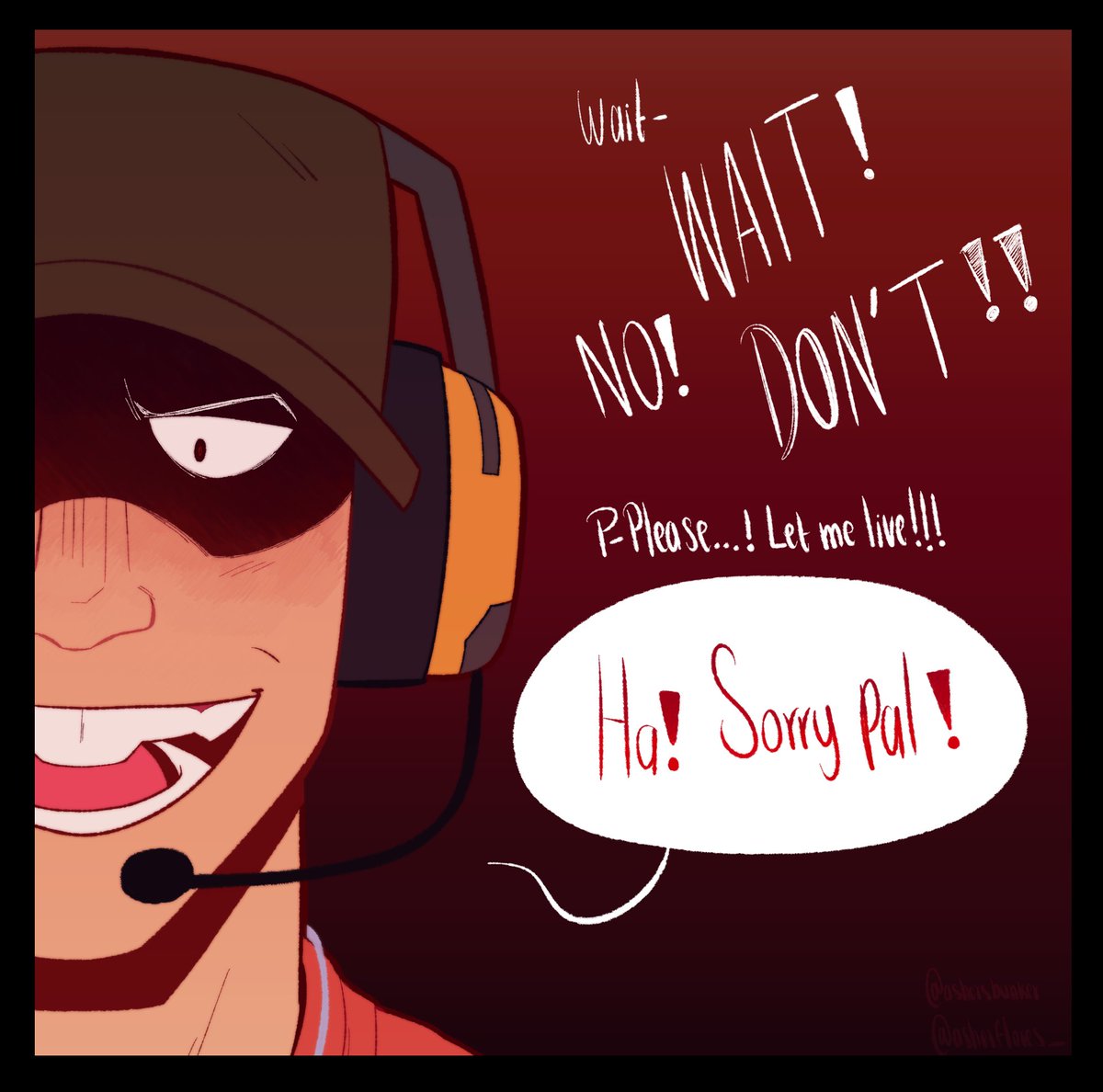 asherflores_'s tweet image. Offense baby (#tf2 au) || Chapter 0: Finding (part 1)