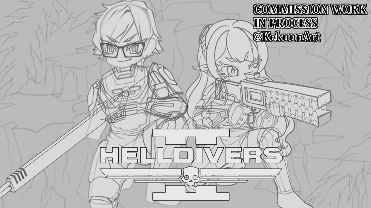 Thumbnail commission wip for @/Dahlia_Pureum 

#VGenComm