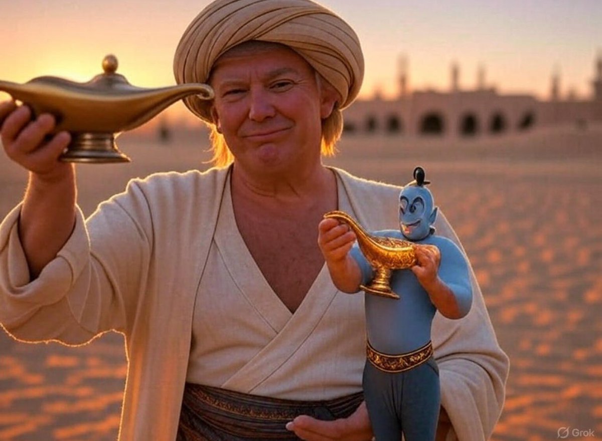 TEXASOL61's tweet photo. Prince Ali, mighty is he, Ali Ababwa https://t.co/ba3ifygm2O