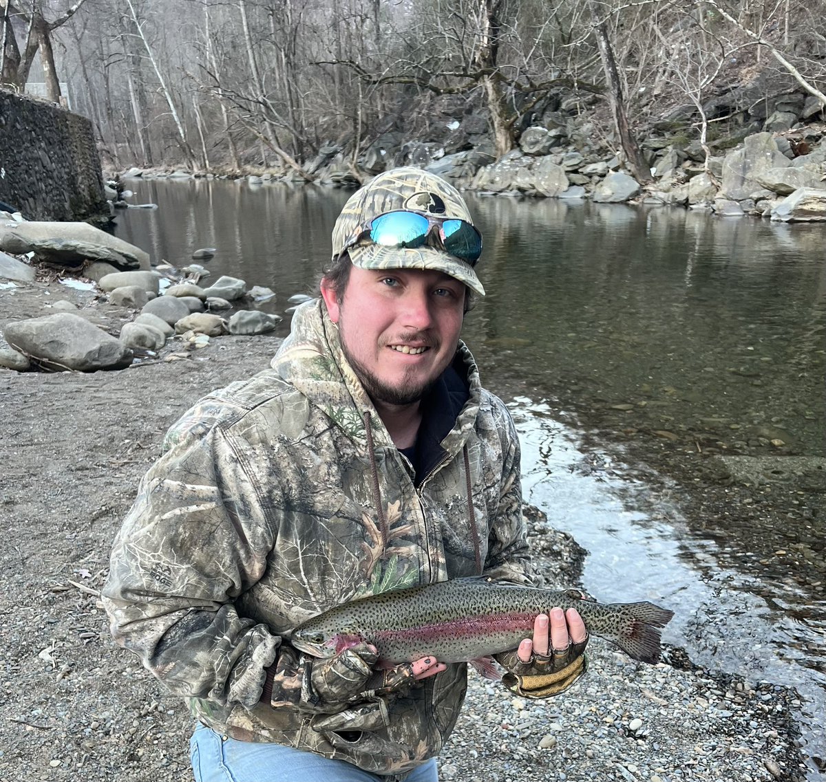 Gettin it done in the mountains and the flats 🎣