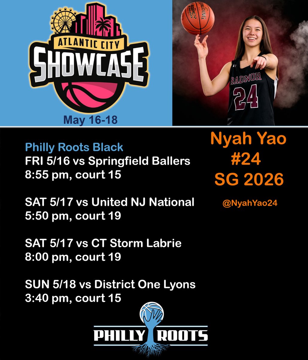 Another exciting weekend in Atlantic City! Come check us out.
<a href="/thephillyroots/">Philly Roots Basketball</a>