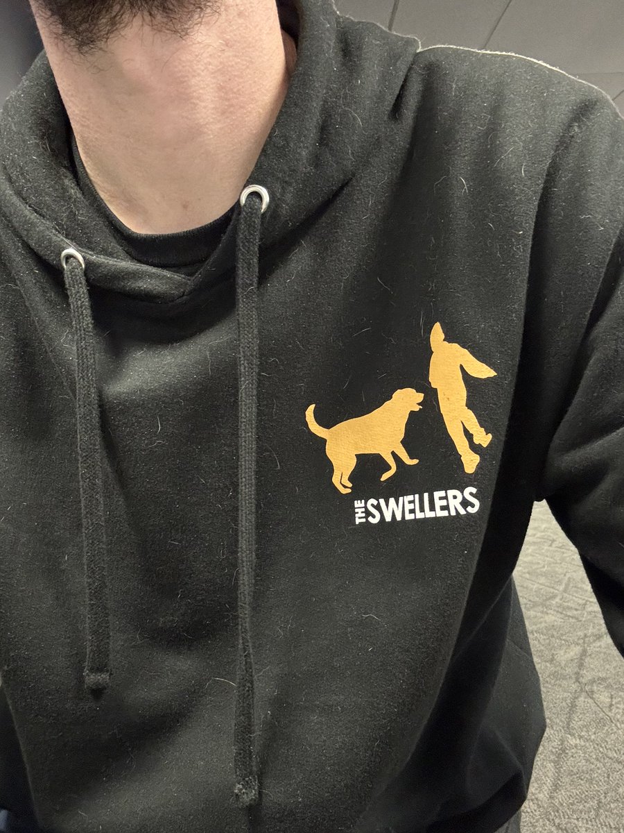 Kyle Taggart (@hikyletaggart) on Twitter photo Just got a “nice hoodie” compliment out in the wild. Gotta rep my <a href="/TheSwellers/">The Swellers</a> dog and dog hair as well. Just got a “nice hoodie” compliment out in the wild. Gotta rep my <a href="/TheSwellers/">The Swellers</a> dog and dog hair as well.