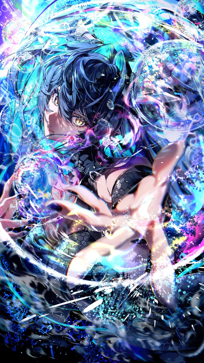 勝利の女神:NIKKE』 リトルマーメイドを描かせていただきました。 2.5