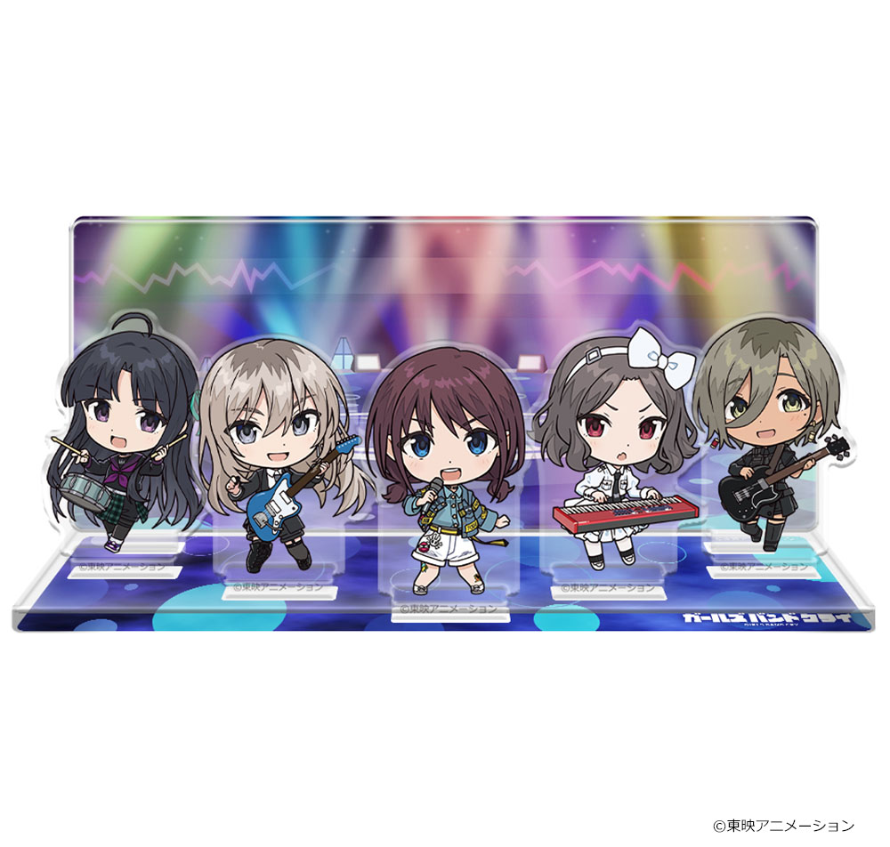 CharaON_tweet's tweet image. 【アニメ『ガールズバンドクライ』】グッズ情報
ぷにこれ!アクリルフィギュア(スタンド付)
缶バッジ5個セット
アクリルジオラマ
ダイカットステッカー
発売です!(アズメーカー)
▼商品情報はこちら
charaon.jp/SHOP/130420/24…
#ガルクラ