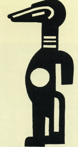 The Creation of the World Fetish drawing of costume #artbots #leger