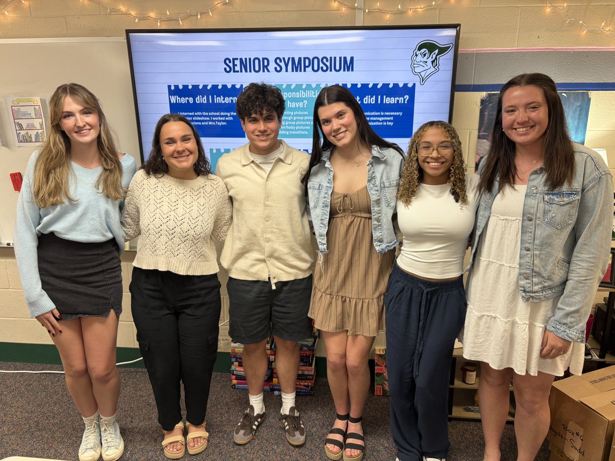 Senior Symposium 2025. We all enjoyed learning about each other’s experiences: engineering, entrepreneurship, law, podiatry, finance, and multimedia design! @AHS_MH <a href="/AHS_SeanBaker/">AHS_SeanBaker</a>