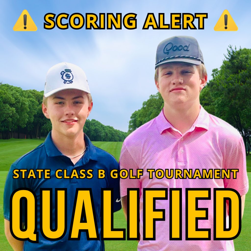 Congratulations to Park River Area Aggies golfers Connor Bernhoft and Jacob Solseng on qualifying for the 2025 ND State Class B Golf Tournament.  Jacob shot a 2 over par 74 and Connor shot a 4 over par 76.  Well done gentlemen!
