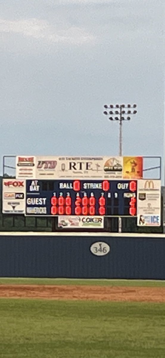 Unicoi Co baseball takes Game 1 of the Sectional Series with Anderson County 2 - 0.  Game 2 is set for Thursday @ 5 pm.