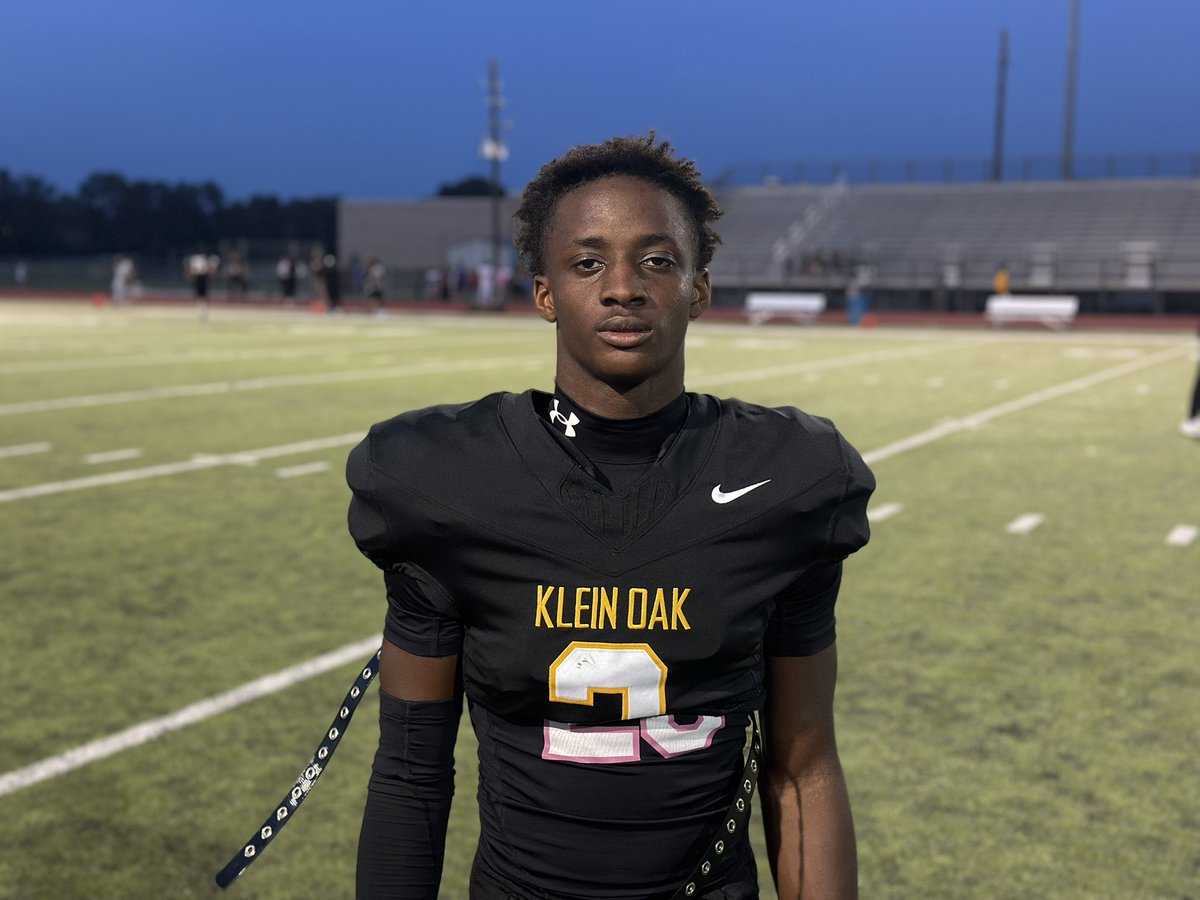 Cade Draughon (@cade_draughon) on Twitter photo 2028 Klein Oak CB Antonio Dural
<a href="/AntonioDural_F5/">Antonio Dural</a> | <a href="/KLEINOAKFB/">Klein Oak High School Football</a> | <a href="/Coach_BCarp/">T. Brandon Carpenter</a> 2028 Klein Oak CB Antonio Dural
<a href="/AntonioDural_F5/">Antonio Dural</a> | <a href="/KLEINOAKFB/">Klein Oak High School Football</a> | <a href="/Coach_BCarp/">T. Brandon Carpenter</a>