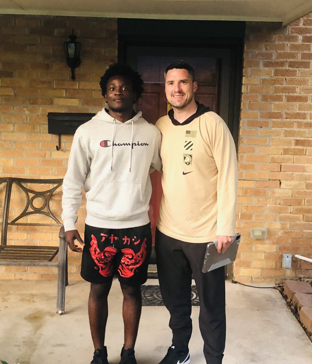 Evenson Malaska (@evenson_malaska) on Twitter photo Excited to be offered by <a href="/ArmyWP_Football/">Army Football</a>. Thank you <a href="/Coach_romero18/">Dane Romero</a> for coming by the house to see me. <a href="/ArmyWP_Football/">Army Football</a> <a href="/CoachJeffMonken/">Jeff Monken</a> <a href="/recruit_route/">Recruit_Route</a> <a href="/TheShaqMiller/">Coach Miller</a> <a href="/CoachJonArthur/">Jon Arthur</a> <a href="/Bdrumm_Rivals/">Brandon Drumm</a> <a href="/Josh_Scoop/">Josh McCuistion</a> <a href="/ParkerThune/">Parker Thune</a> <a href="/PrepRedzoneOK/">Prep Redzone Oklahoma</a> #haitiannationdomination Excited to be offered by <a href="/ArmyWP_Football/">Army Football</a>. Thank you <a href="/Coach_romero18/">Dane Romero</a> for coming by the house to see me. <a href="/ArmyWP_Football/">Army Football</a> <a href="/CoachJeffMonken/">Jeff Monken</a> <a href="/recruit_route/">Recruit_Route</a> <a href="/TheShaqMiller/">Coach Miller</a> <a href="/CoachJonArthur/">Jon Arthur</a> <a href="/Bdrumm_Rivals/">Brandon Drumm</a> <a href="/Josh_Scoop/">Josh McCuistion</a> <a href="/ParkerThune/">Parker Thune</a> <a href="/PrepRedzoneOK/">Prep Redzone Oklahoma</a> #haitiannationdomination