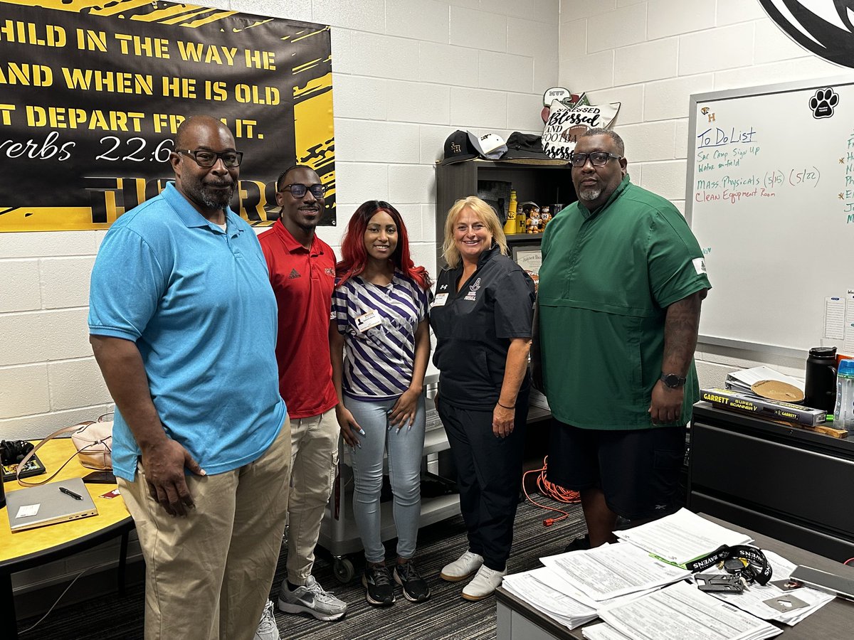 Thanks for the visit Coach Teeter. Bethel College... Who's Next!! Flag Football loading.