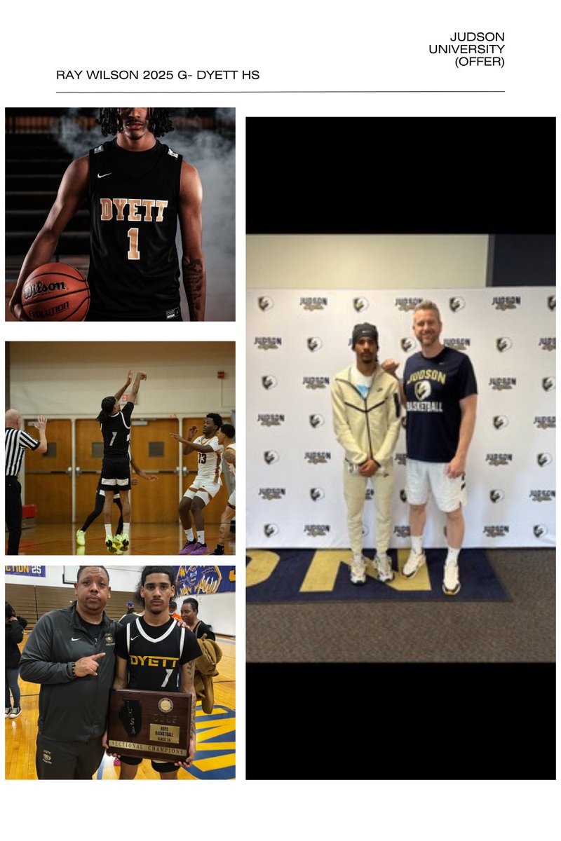 Eagle Nation (@eaglena05828422) on Twitter photo 2025 G Ray Wilson of Dyett High School with an offer from Head Coach Bruce Fields ( Judson University) Go Eagles!! <a href="/michaelsobrien/">Michael O'Brien</a> <a href="/CPLAthletics/">Chicago Public League Athletics</a> <a href="/joehoopsreport/">Joe Henricksen</a> <a href="/HardwoodPrepsIL/">Hardwood Preps Illinois</a> <a href="/chilandprephoop/">Chicagoland PrepHoop</a> 2025 G Ray Wilson of Dyett High School with an offer from Head Coach Bruce Fields ( Judson University) Go Eagles!! <a href="/michaelsobrien/">Michael O'Brien</a> <a href="/CPLAthletics/">Chicago Public League Athletics</a> <a href="/joehoopsreport/">Joe Henricksen</a> <a href="/HardwoodPrepsIL/">Hardwood Preps Illinois</a> <a href="/chilandprephoop/">Chicagoland PrepHoop</a>