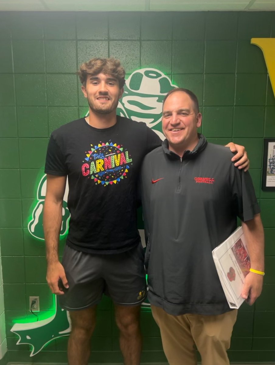 ArleyMorrell's tweet image. Thank you coach @CoachJDittman58 for coming out to visit‼️‼️‼️
#cornellfootball