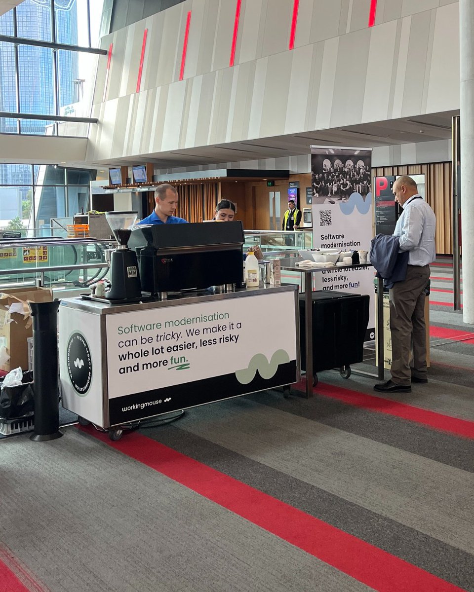 Coffee’s on us. But that’s not the only thing brewing!

At BiiG 2025 (which is next week!) we’re bringing free barista coffee and a few surprise goodies, so keep an eye out!

#BiiG2025 #LegacyModernisation #FreeCoffeeAndIdeas #JidokaForSoftware #WorkingMouse