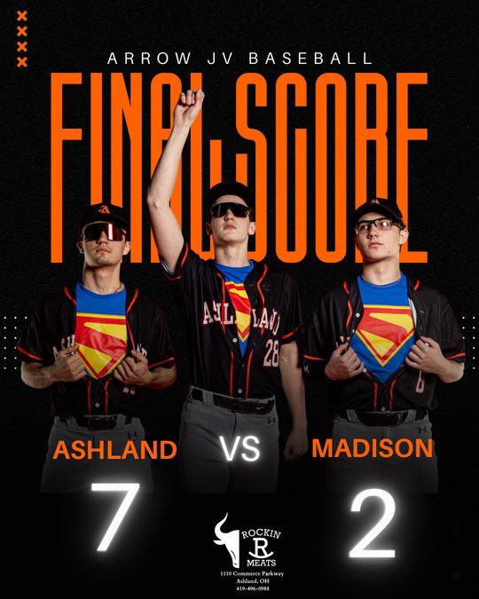 Great night on the diamond for the Arrows! Varsity improves to 13-10 (5-6 OCC). JV wins their 10th in a row!!! JV improves to 15-6! #GoArrows 

<a href="/ArrowsAD/">Jason Goings</a> <a href="/paramoc/">steve paramore</a> <a href="/Schmidty_81/">Coach Chris Schmidt</a> <a href="/jdew75/">Justin Dew</a> <a href="/CoachBeer33/">A.J. Beer</a>