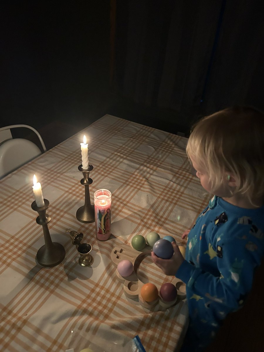 Never too early to start! Rosary baby steps…