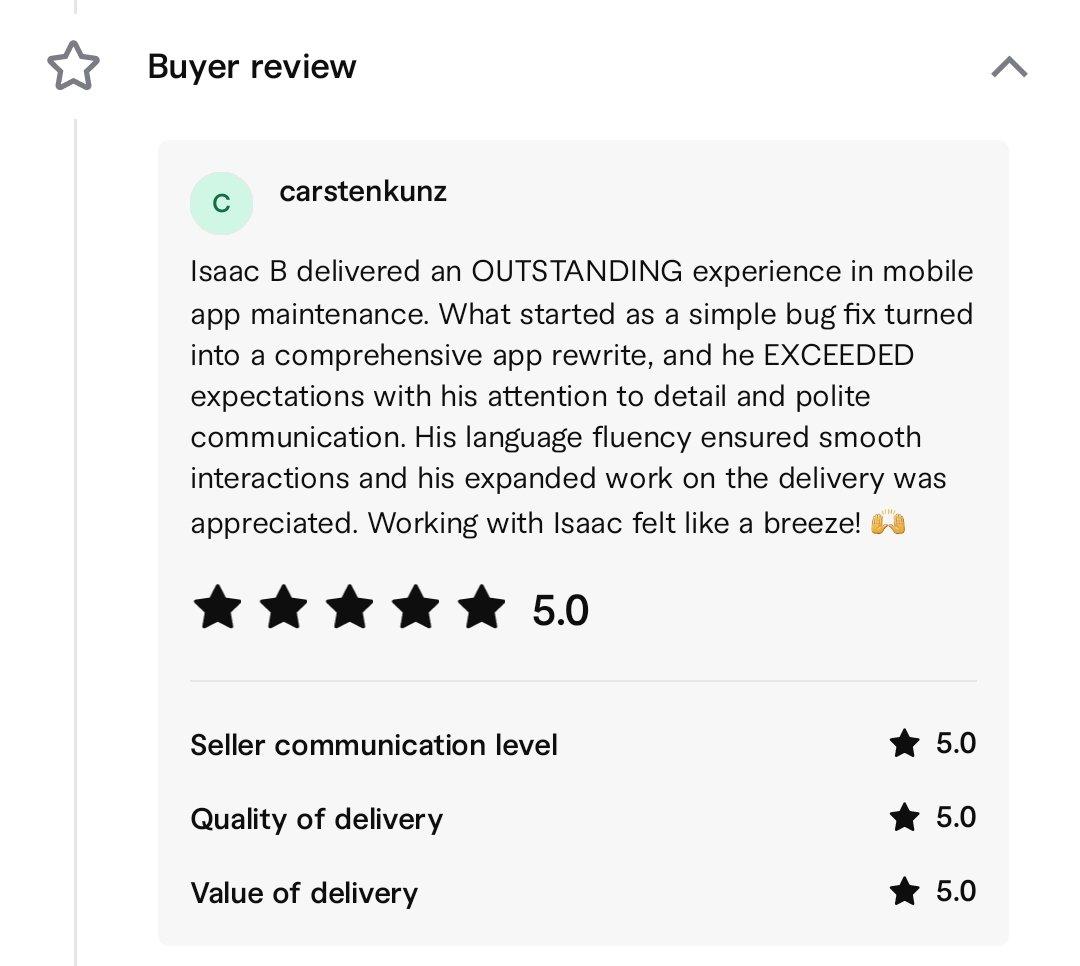 OlusanyaIsaacO1's tweet image. Recently completed a project using @flutterflow intuitive visual dev. interface

Client was happy &apos;cause Flutterflow&apos;s custom coding was able to bring his vision to life 😊

Here&apos;s the App preview
#flutter #mobileapp #flutterflowtip #flutterflow #ai #StartupIndia #NoCode