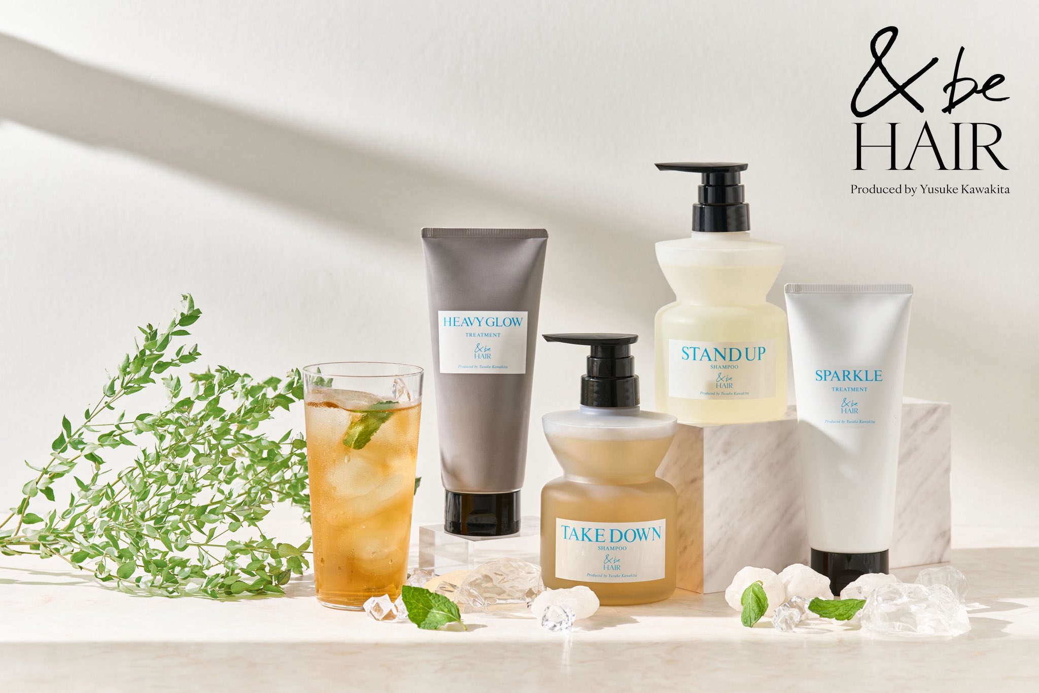 &be hair アイスティー　３セット &be】アイスティーの香りの限定ヘアケアで、暑さに負けない“ごき