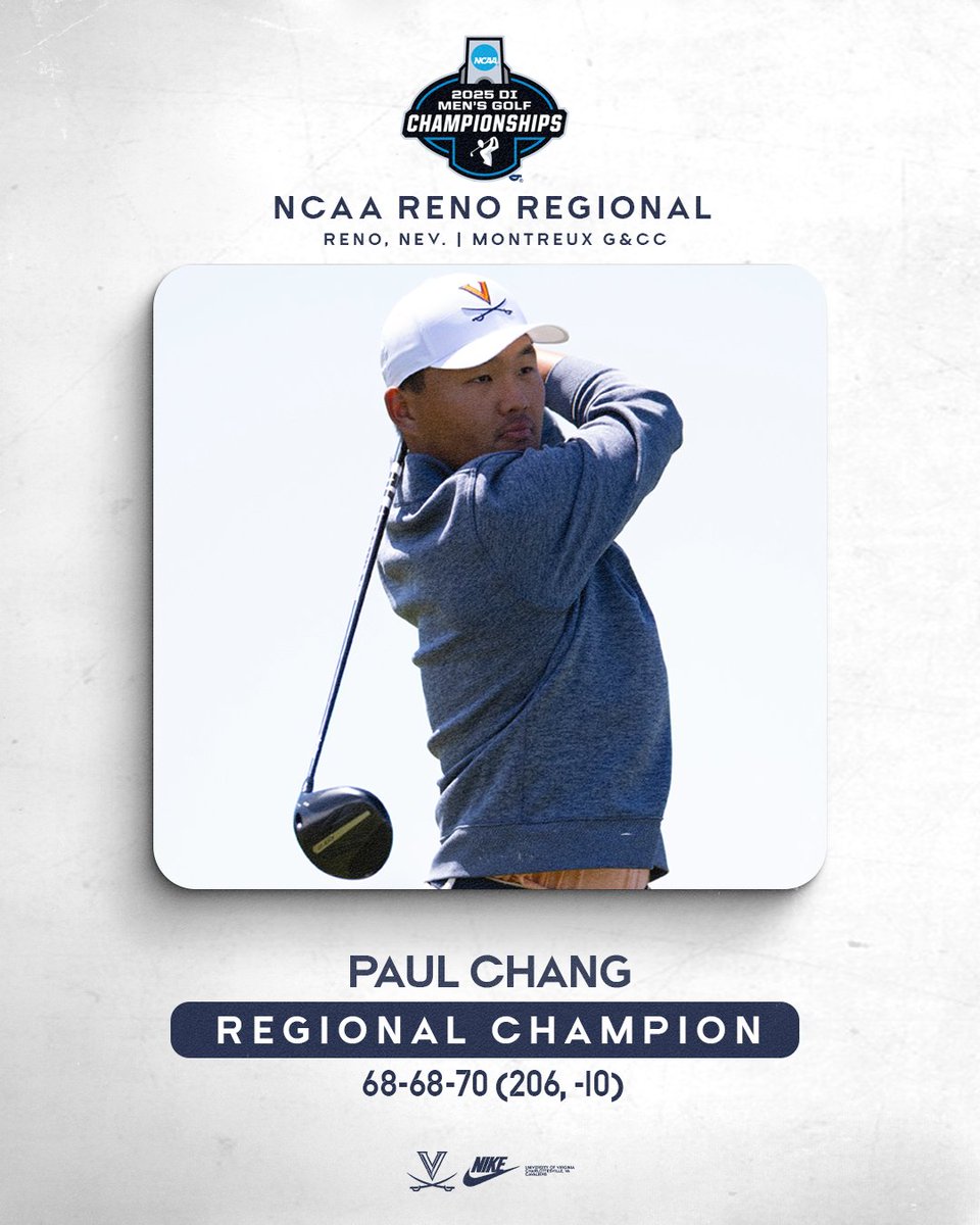 𝕎𝕀ℝ𝔼-𝕋𝕆-𝕎𝕀ℝ𝔼 ℂℍ𝔸𝕄ℙ!

He becomes the second Cavalier ever to win an NCAA Regional Championship!

#GoHoos