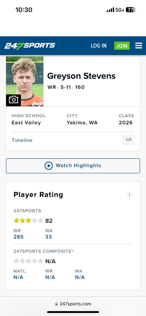 Greyson Stevens (@greysonstevens6) on Twitter photo thank you <a href="/BrandonHuffman/">Brandon Huffman</a> for the 3 star rating on <a href="/247Sports/">247Sports</a> <a href="/Murdock_02/">Frank Murdock</a> <a href="/Ryan_Clary_/">Ryan Clary</a> <a href="/WipeMeDownBoyz/">Wipe Me Down Boyz</a> #AGTG thank you <a href="/BrandonHuffman/">Brandon Huffman</a> for the 3 star rating on <a href="/247Sports/">247Sports</a> <a href="/Murdock_02/">Frank Murdock</a> <a href="/Ryan_Clary_/">Ryan Clary</a> <a href="/WipeMeDownBoyz/">Wipe Me Down Boyz</a> #AGTG