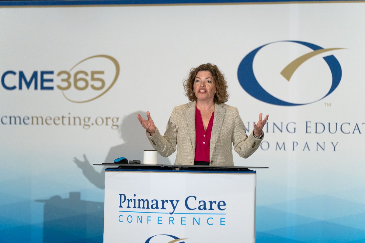 Dr. Marie McDonnell: Obesity is upstream of diabetes—treat the weight first.
• GLP-1s &amp; dual agonists = powerful tools
• CGMs now standard for type 2
• AID pumps lower A1c &amp; burden
• &gt;10% weight loss = remission in up to 70%

#DiabetesCare #PrimaryCare