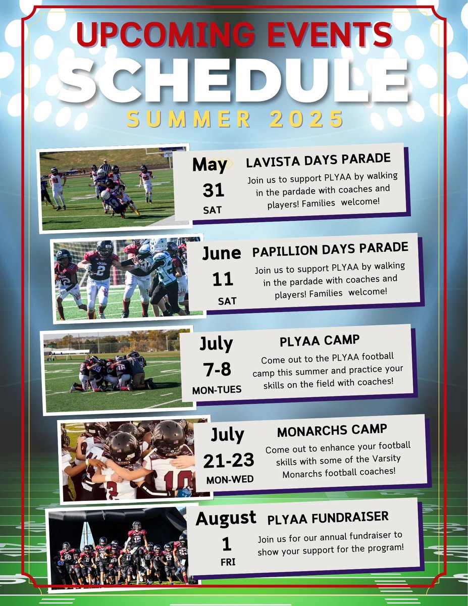 Papillion La Vista Youth Athletics Association tweet media