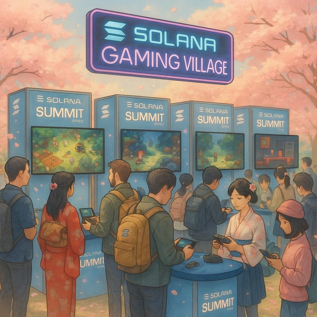 Solana Summit | APAC (@solanasummitorg) on Twitter photo New Summit Extension Unlocked: Web3 gaming is coming to <a href="/SolanaSummitOrg/">Solana Summit | APAC</a> 🧙
This year we're bringing the best talent to the Gaming Village with live demos and endless opportunities to connect with builders, players, and investors.
🔔Don't miss a beat—turn on notifications now! New Summit Extension Unlocked: Web3 gaming is coming to <a href="/SolanaSummitOrg/">Solana Summit | APAC</a> 🧙
This year we're bringing the best talent to the Gaming Village with live demos and endless opportunities to connect with builders, players, and investors.
🔔Don't miss a beat—turn on notifications now!
