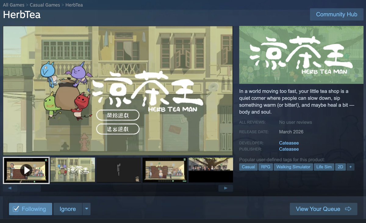 🚨 My game is now live on Steam!
You can check out the store page here: 
[🔗store.steampowered.com/app/3703200/_/]
It would mean the world if you could add it to your wishlist 🙏
Thank you so much for your support!
#gamedev #indiegame #ゲーム制作 #ゲーム開発 #animation #獨立遊戲