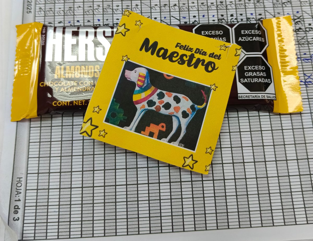 Gracias inmensas. Hoy una alumna de <a href="/FESAragonUNAM/">FES Aragón UNAM</a> me obsequió este detallazo