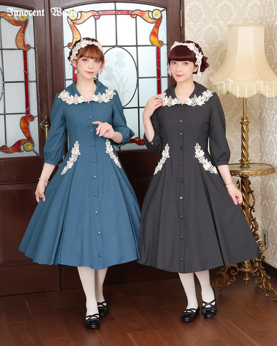 ⚜️5月23日(金)13：30～再入荷情報⚜️ エレーヌローズワンピース