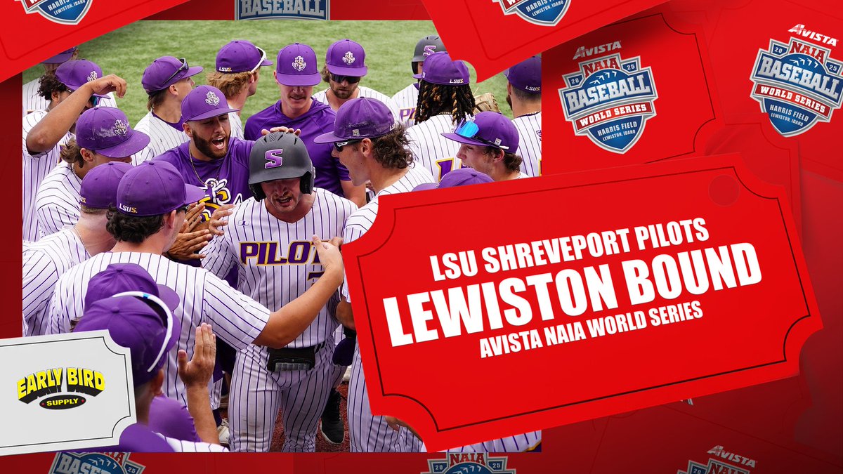 <a href="/LSUSathletics/">LSUS Athletics</a> is bringing its undefeated record to Lewiston! The Pilots are the first team to punch their ticket to the Avista NAIA World Series!