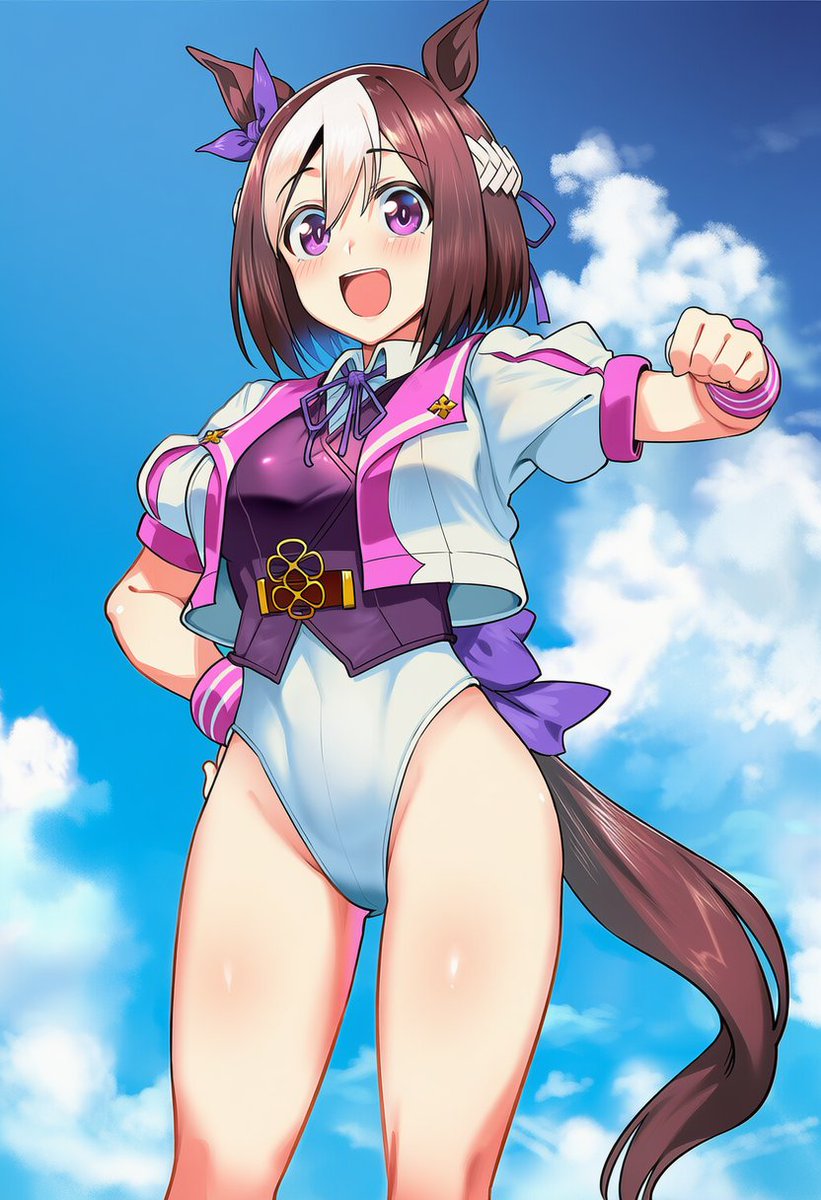 raredaze's tweet photo. 하이레그 우마무스메
#ウマ娘
#ウマ娘プリティーダービー
#AIイラスト https://t.co/qeN9JbrPm1