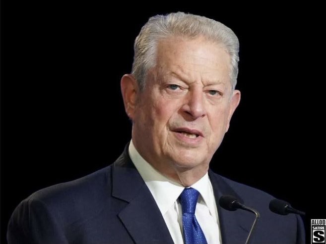 Al Gore thinks it's terrible that Qatar wants to give the United States a luxury jumbo jet.
The same Al Gore who accepted a Gulfstream from the Sultan of Kuwait.