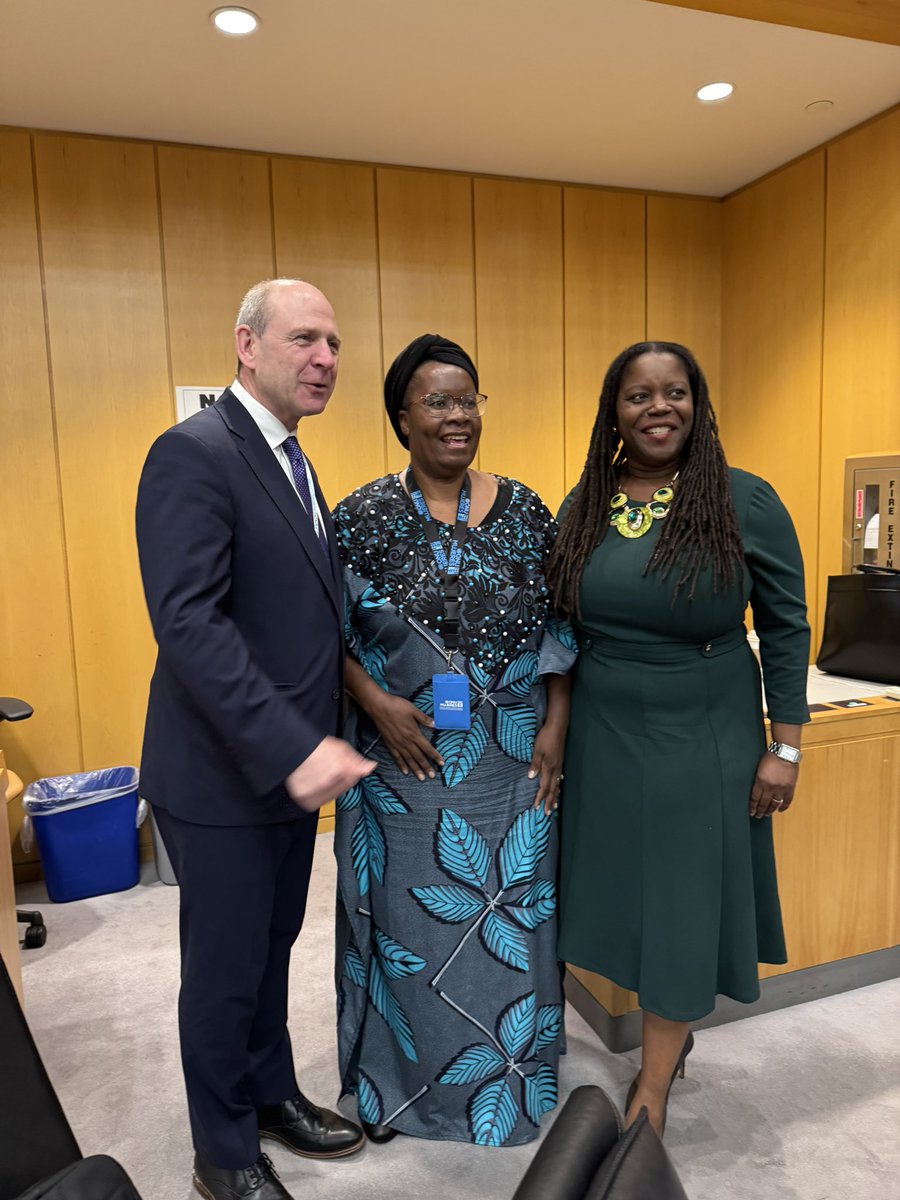 Nyaradzayi Gumbonzvanda (@vanyaradzayi) on Twitter photo Yesterday, at the <a href="/UN/">United Nations</a> I joined <a href="/IrelandAmbUN/">Fergal Mythen - Ambassador of Ireland to the UN</a> Amb Fergal Mythen and Amb Williams of St Kitts &Nervis, co-facilitators of Revitalisation of the CSW (Action 43(d) of the Pact for the Future).
This was the first session with Members States to discuss the Elements Paper for above Yesterday, at the <a href="/UN/">United Nations</a> I joined <a href="/IrelandAmbUN/">Fergal Mythen - Ambassador of Ireland to the UN</a> Amb Fergal Mythen and Amb Williams of St Kitts &Nervis, co-facilitators of Revitalisation of the CSW (Action 43(d) of the Pact for the Future).
This was the first session with Members States to discuss the Elements Paper for above