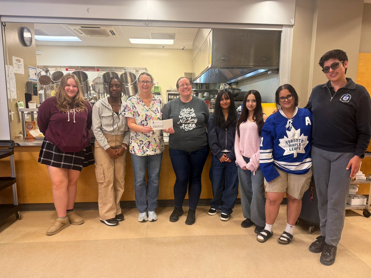 Proud moment! Our 180 Team presented an $800 cheque to Soup for the Soul from our school’s Casual Dress Funds. We’re grateful to support their mission—and to serve alongside them each month!”