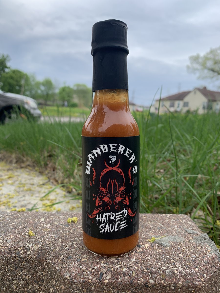 The last 10 bottles of our hot sauce are available now &amp; never again, getchu some

wanderermn.bandcamp.com/merch/hot-sauc…