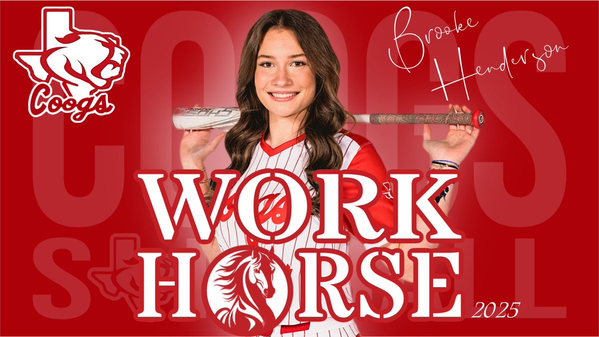 Crosby Softball (@crosby_softball) on Twitter photo This year’s Player Voted “WORKHORSE” Award 🐎 for the 2025 Crosby High School Softball season goes to
<a href="/brookee24_/">Brooke Henderson</a> 🏆
When your teammates vote for you as the program’s hardest worker 3 years in a row, it says a lot about your character & drive.
We are proud of you Brookie!!💪 This year’s Player Voted “WORKHORSE” Award 🐎 for the 2025 Crosby High School Softball season goes to
<a href="/brookee24_/">Brooke Henderson</a> 🏆
When your teammates vote for you as the program’s hardest worker 3 years in a row, it says a lot about your character & drive.
We are proud of you Brookie!!💪