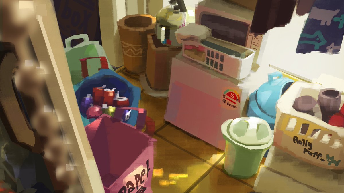 cfoxxxo's tweet image. lighting study on my chaotic balcony