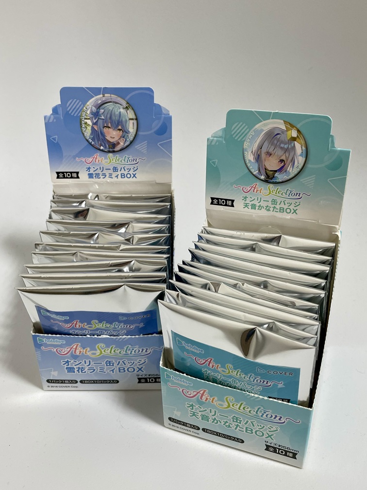ホロライブ 天音かなた オンリー缶バッジ 10個 セット Anideal