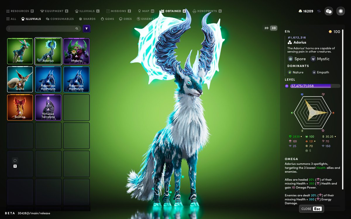 Wow, I've done a few <a href="/illuviumio/">Illuvium</a> overworld runs again recently (fighting through unaddressed bugs/crashes), and had this crazy stage 2 run!

Anyone know if they really improved drops this much or was I just really lucky?? Also missed an Adoredo! What's a stage 3 look like now?