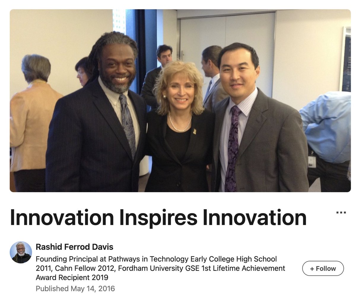 Rashid Ferrod Davis (@rashidfdavis) on Twitter photo #OTD #OnThisDay <a href="/rashidfdavis/">Rashid Ferrod Davis</a> <a href="/LinkedIn/">LinkedIn</a>
Innovation Inspires Innovation May 14, 2016
<a href="/CahnFellowship/">Cahn Fellowship</a> #ptech #weareptech #skillsbuild #skillsfirst #skills2030 #pathwaystoprosperity
linkedin.com/pulse/innovati…
Rachel Rosen, MDRC "We believe that CTE leaders will be really interested #OTD #OnThisDay <a href="/rashidfdavis/">Rashid Ferrod Davis</a> <a href="/LinkedIn/">LinkedIn</a>
Innovation Inspires Innovation May 14, 2016
<a href="/CahnFellowship/">Cahn Fellowship</a> #ptech #weareptech #skillsbuild #skillsfirst #skills2030 #pathwaystoprosperity
linkedin.com/pulse/innovati…
Rachel Rosen, MDRC "We believe that CTE leaders will be really interested