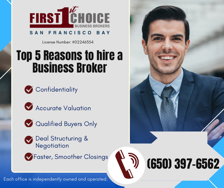 ericjohnson66's tweet photo. Buying or selling a business?
5 reasons to use a First Choice Business Broker. 

#fcbbsfbay #FCBB #FirstChoiceBusinessBrokers #businessacquisition https://t.co/RYtXebtCrp