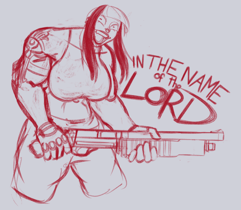 new nun in the work, gotta figure out her outfit design next.