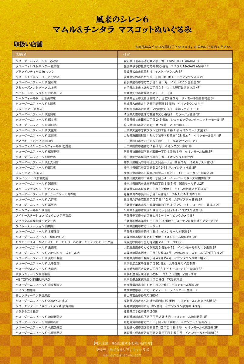 風来のシレン　5plus発売記念ハイスコアキャンペーン　上位1000名限定景品 風来のシレン 5plus発売記念ハイスコアキャンペーン 上位1000名