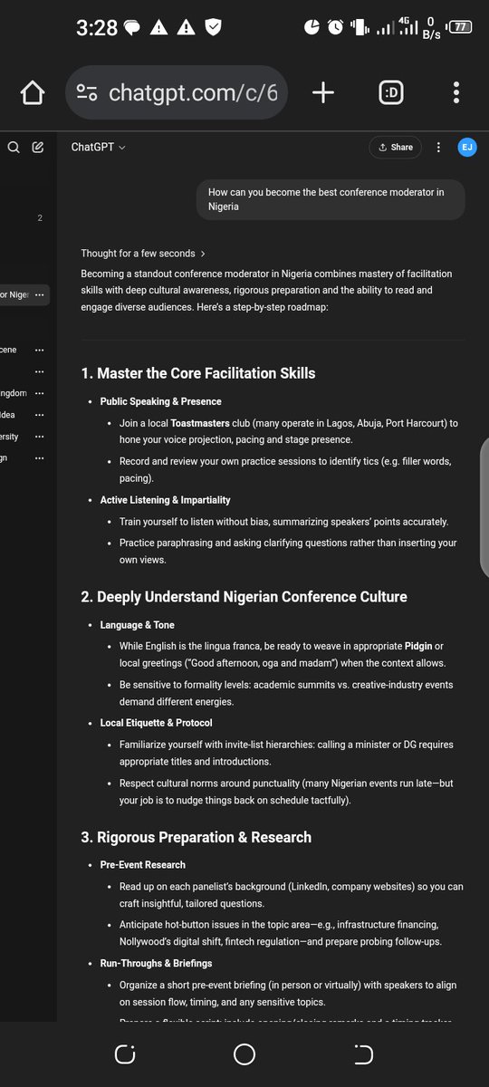 Popular CHATGPT is not left out of the deep reasoning tools on week 4 day 4
#ALX_AISK <a href="/alx_africa/">ALX Africa</a> <a href="/jeloe_enaks23/">Jeloe</a>