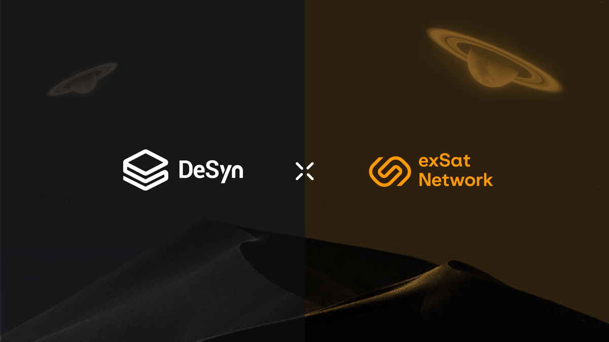DeSyn Protocol (@desynlab) on Twitter photo 🚀 Partnership Announcement
We’re excited to announce that DeSyn is integrating with <a href="/exSatNetwork/">exSat Network</a>, a premier Bitcoin-centric digital banking network.
🌐 Soon, DeSyn will support the exSat ecosystem, bringing a diverse range of #BTCFi strategies to more users — including basis 🚀 Partnership Announcement
We’re excited to announce that DeSyn is integrating with <a href="/exSatNetwork/">exSat Network</a>, a premier Bitcoin-centric digital banking network.
🌐 Soon, DeSyn will support the exSat ecosystem, bringing a diverse range of #BTCFi strategies to more users — including basis